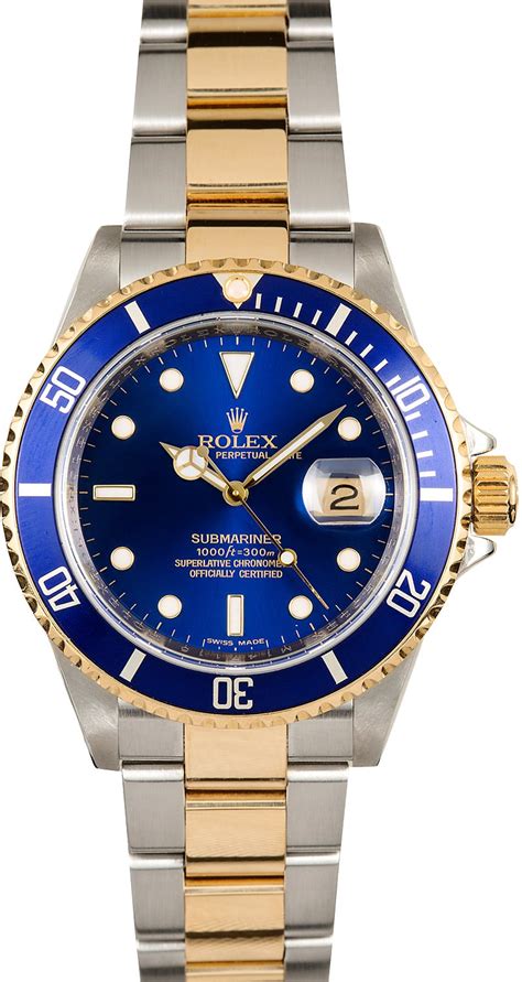 rolex 16613 gold|rolex 16613 submariner value.